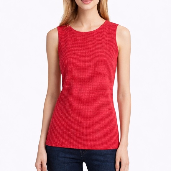 Christopher & Banks Tops - Christopher & Banks Vibrant Red Tank Top